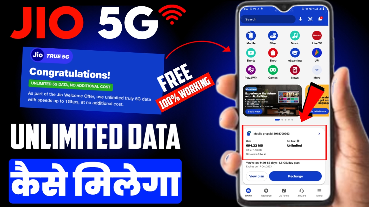 Jio 5g Unlimited Data Plan