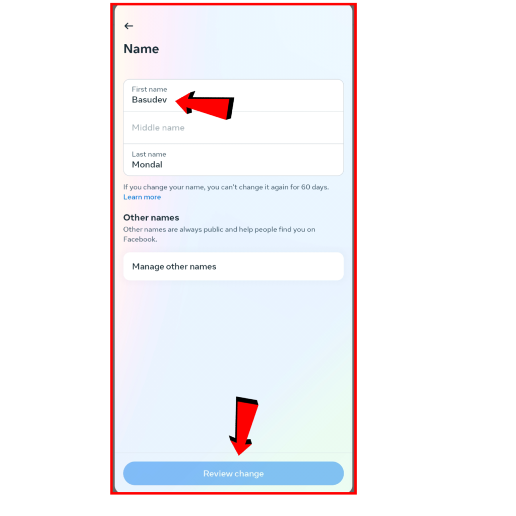 Fb Name Change Kaise Kare