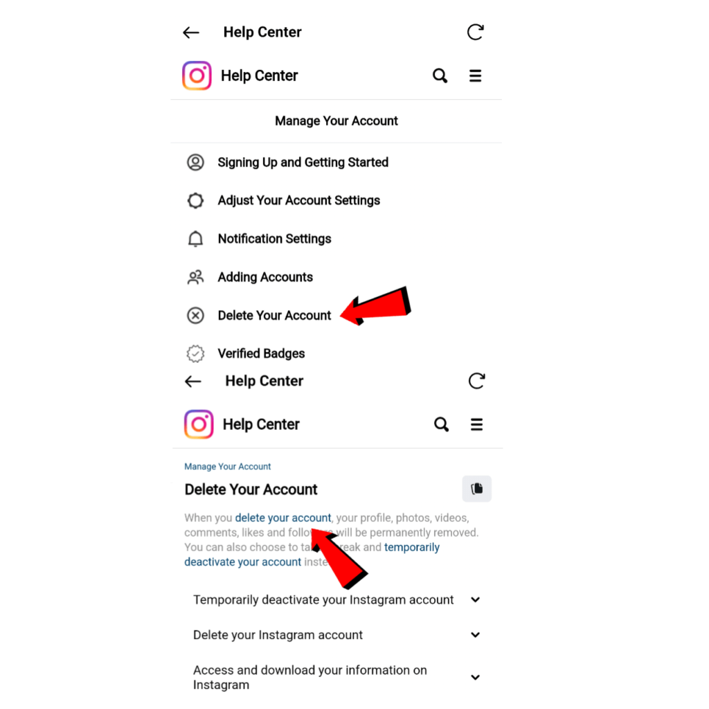 Instagram Account Delete Permanently Kaise Kare