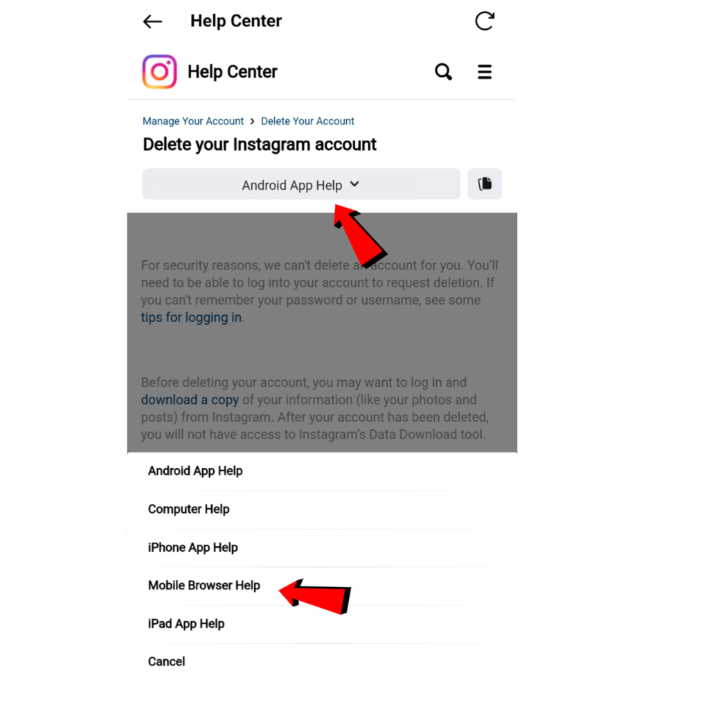 Instagram Account Delete Permanently Kaise Kare