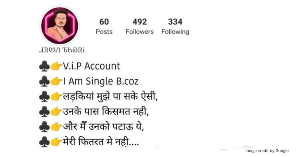  Instagram Bio Hindi