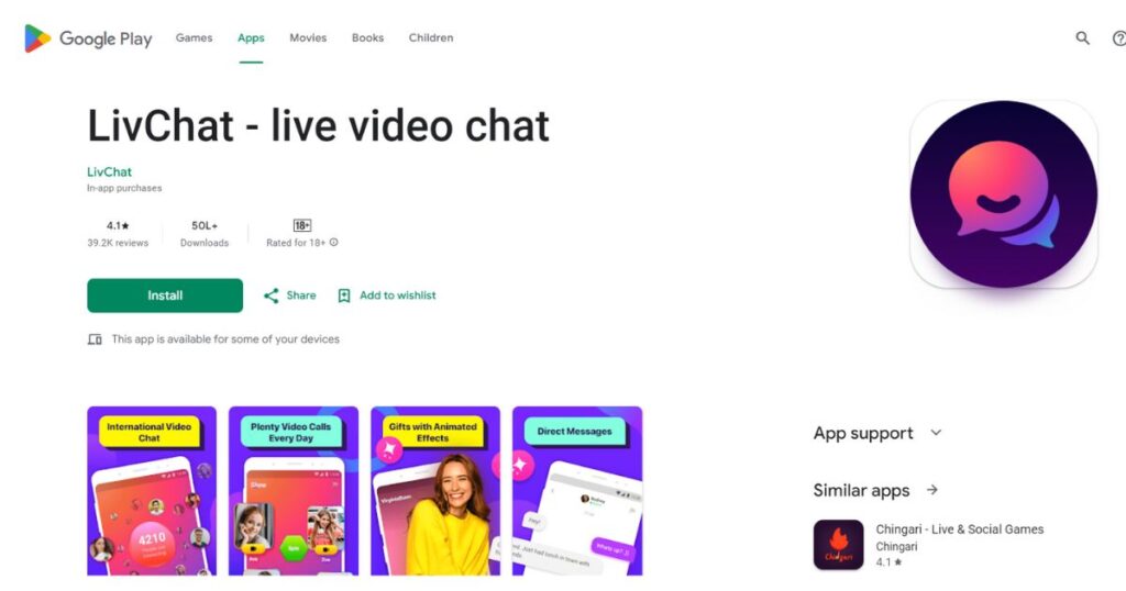  Livchat - Live Video Chat 